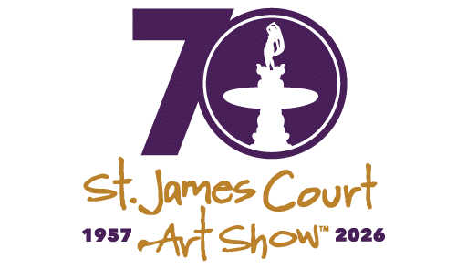 St. James Court 70th Art Show logo